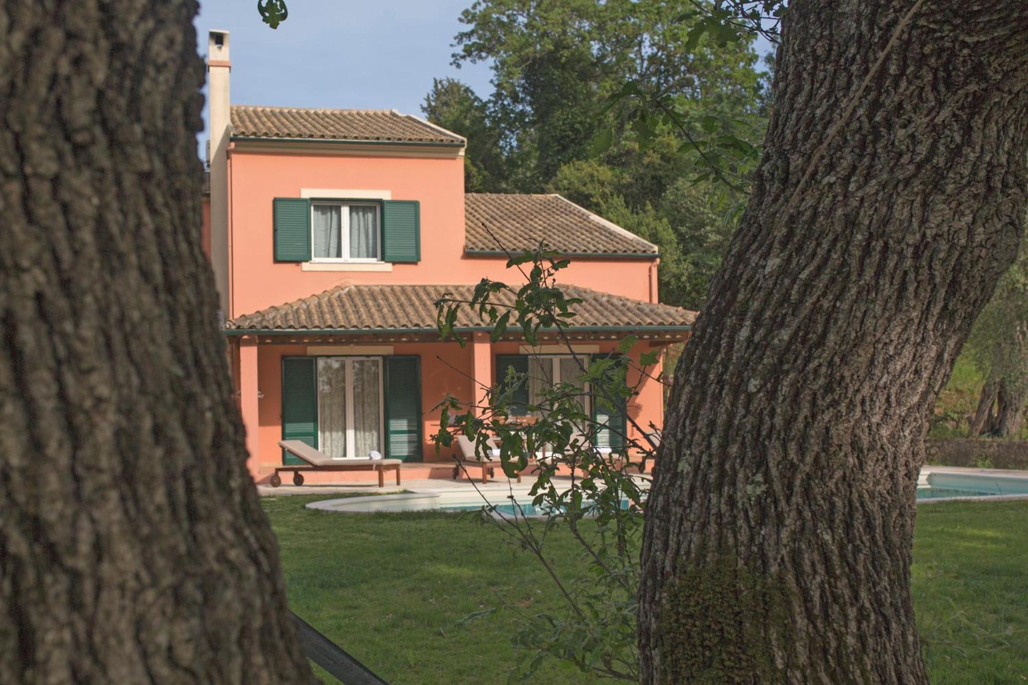 Quercus Villa, Achilleion Palace, Corfu Pérama Kültér fotó