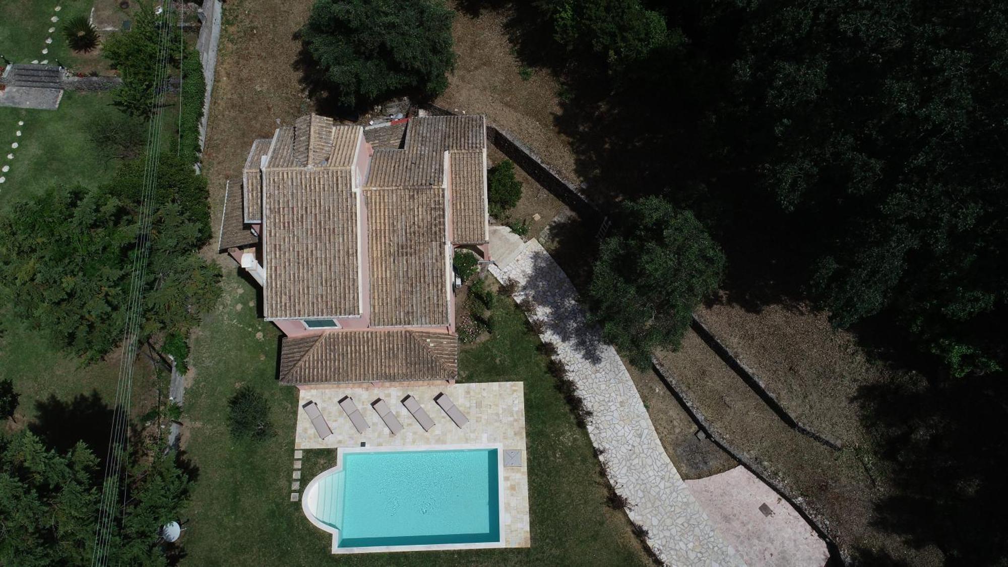 Quercus Villa, Achilleion Palace, Corfu Pérama Kültér fotó